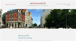 Desktop Screenshot of hirsch-leissing.at
